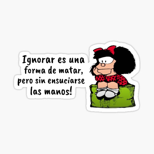 Item preview, Citas españolas y cómics de Mafalda designed and sold by Elena's Shop.