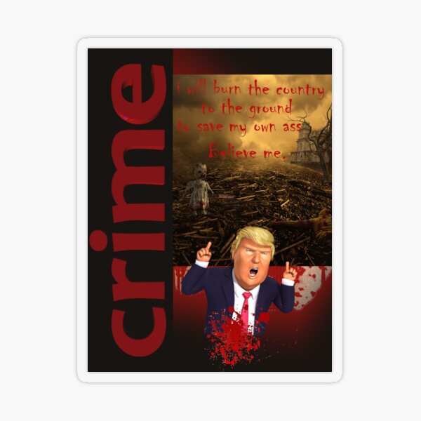 Aperçu de l'œuvre Anti Trump créée et vendue par KING TK.
