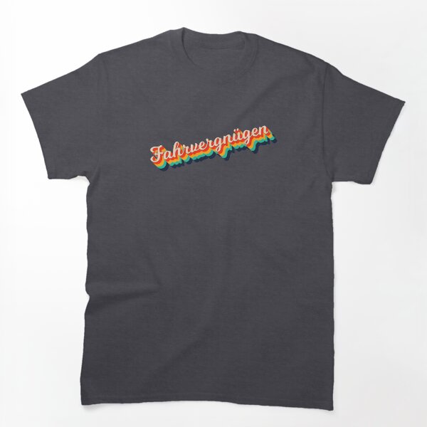 Artikelvorschau, Fahrvergnügen Retro 90er Typografie entworfen und verkauft von twicetrader.
