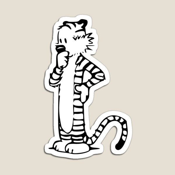 Aperçu de l'œuvre Calvin et Hobbes - Hobbes créée et vendue par FlowDesigns.