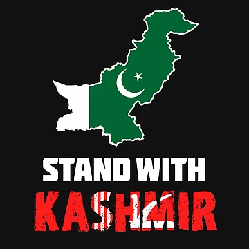 Artwork thumbnail, pakistan stand with kashmir by hadlamcom