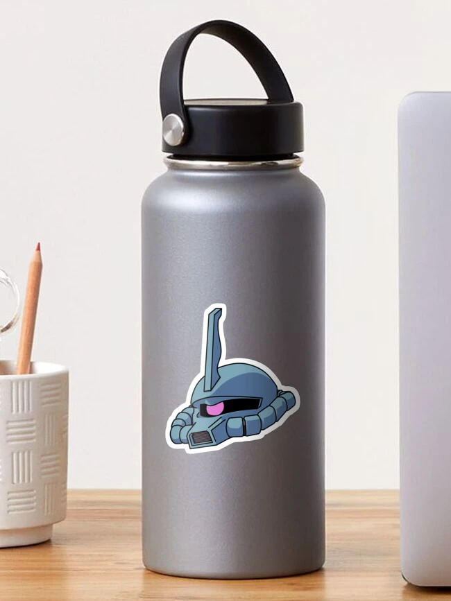 Aperçu 1 sur 3. Sticker avec l'œuvre GUNDAM | ZEON GOUF TÊTE créée et vendue par AP MAQUINA.