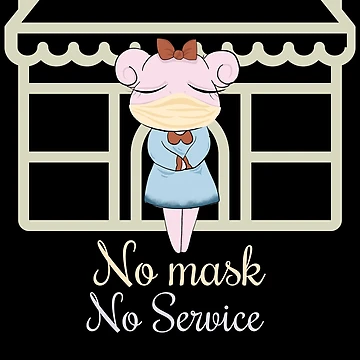 Artwork thumbnail, No Mask No Service I by EclairVanilla