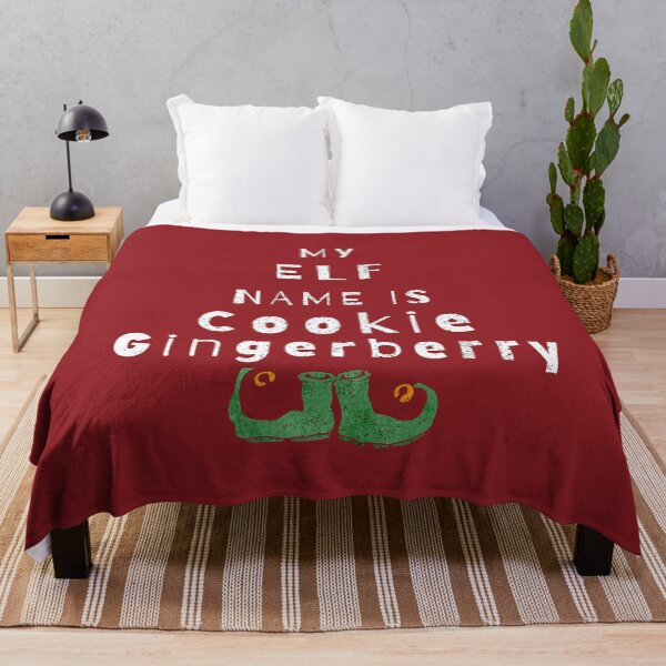 Item preview, My Elf Name Is Cookie Gingerberry designed and sold by Sunny Collections.