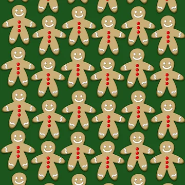 Artwork thumbnail, Gingerbread Men by MsWillowH