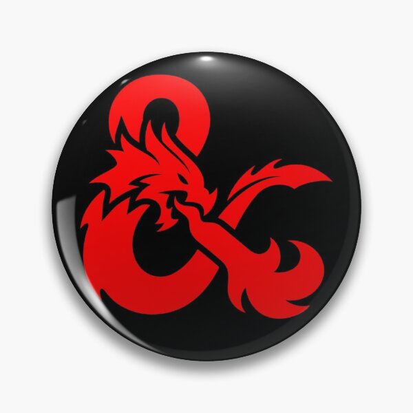 Item preview, Logotipo de Dungeons & Dragons designed and sold by AceLlama.