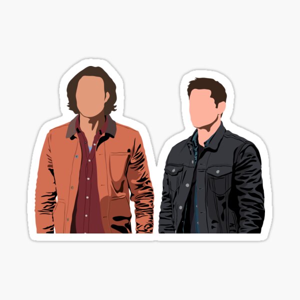 Artikelvorschau, Dean und Sam Winchester entworfen und verkauft von sadieillust.