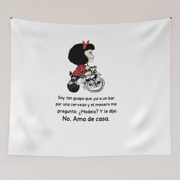 Item preview, Soy tan guapa que Mafalda Comics designed and sold by Elena's Shop.