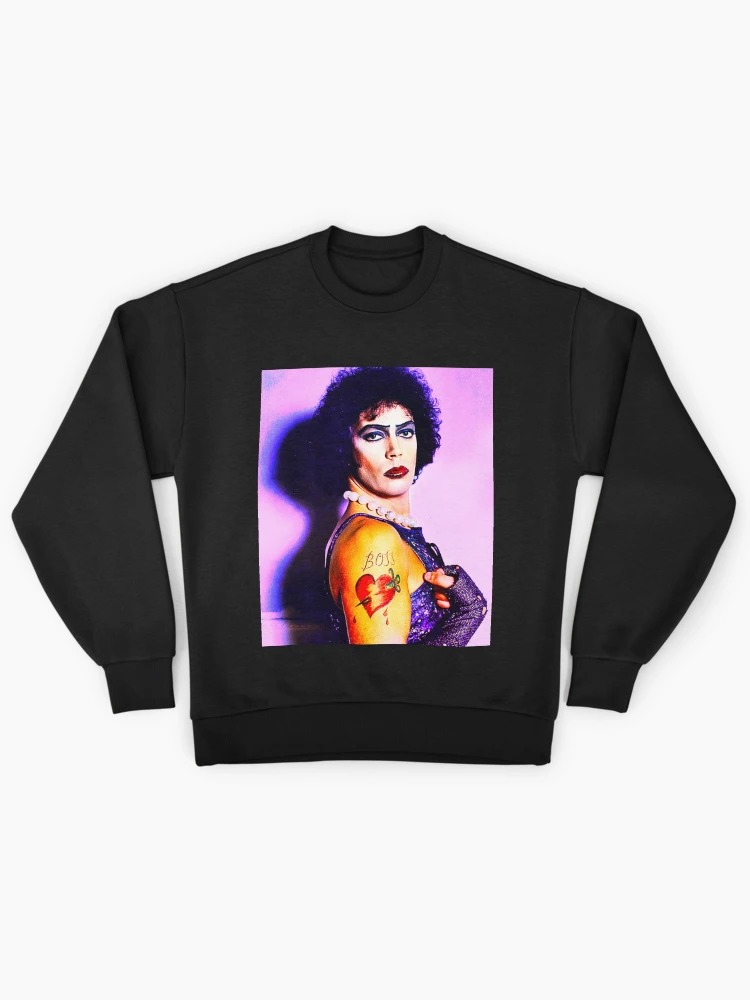 Aperçu 1 sur 6. Sweatshirt premium oversize avec l'œuvre The Rocky Horror Picture Show Tim Curry créée et vendue par lucasgaylon.