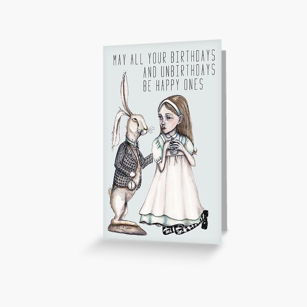 Item preview, Que todos tus cumpleaños y no cumpleaños sean felices designed and sold by Jenny Wood.
