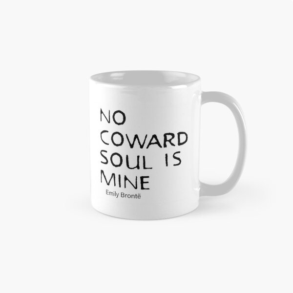 Item preview, Emily Bronte 'Ningún alma cobarde es mía' designed and sold by QuoteGeek.