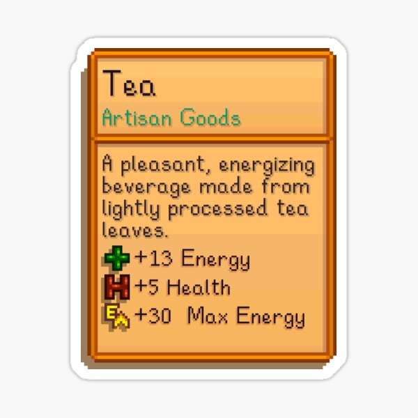 Item preview, Stardew Valley – Té designed and sold by gonnaflynow.