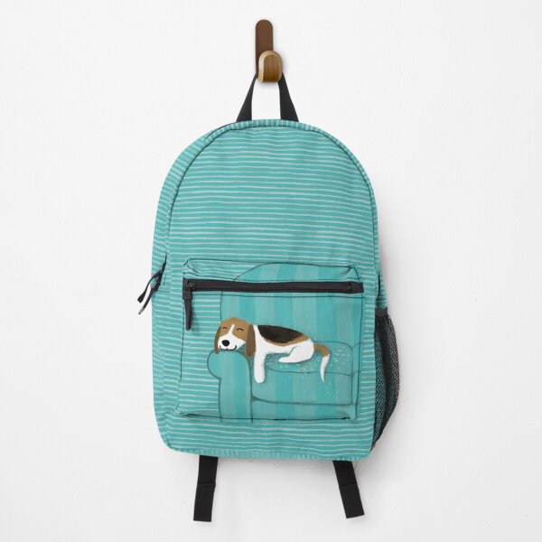 Item preview, Perro feliz del sofá | lindo beagle designed and sold by Jenn Inashvili.