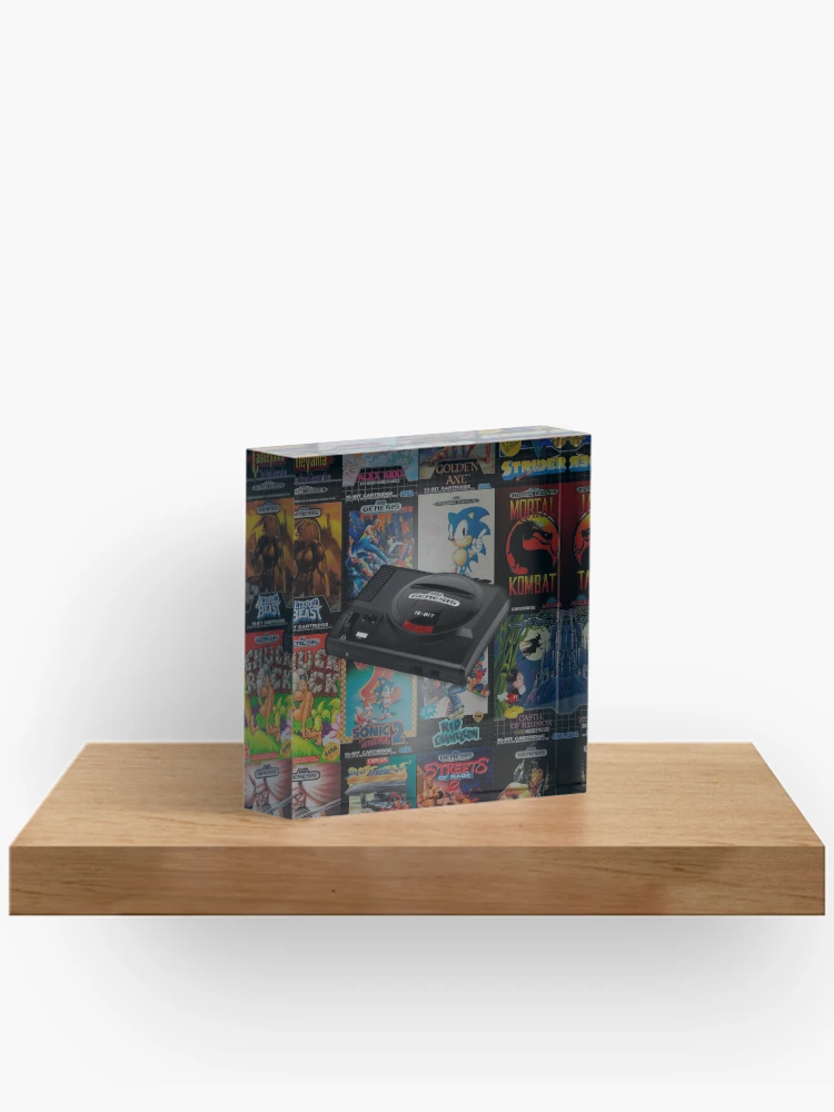 Imagen 2 de 5, Bloque acrílico con la obra MEGA RULES, diseñada y vendida por PIXLTEES.