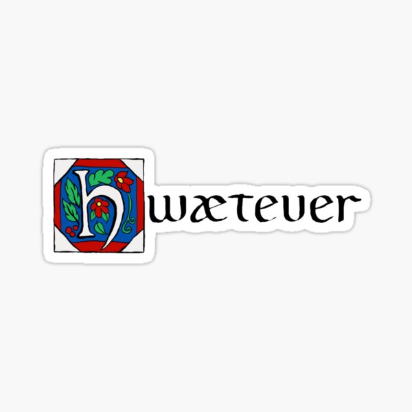Aperçu de l'œuvre Hwætever! créée et vendue par platypusinplaid.