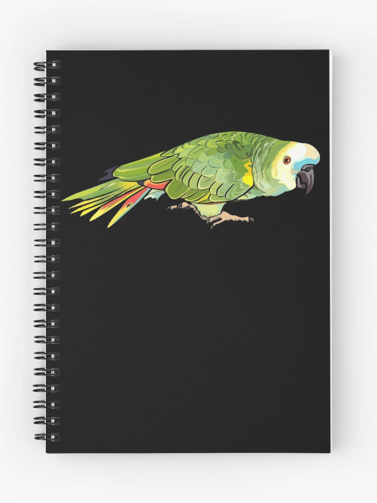 Thumbnail 1 of 3, Journal, Ornery Blue Fronted Amazon Parrot designed and sold by Zurickdesigns.