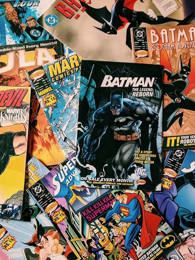 Thumbnail 4 of 4, iPhone Case, Collage of DC COMICS Magazines designed and sold by Arindico.