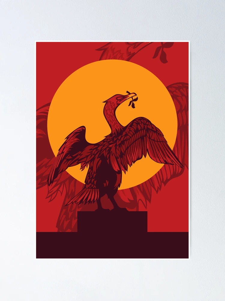 Thumbnail 1 of 3, Poster, Liverbird at the top designed and sold by nudimsign.