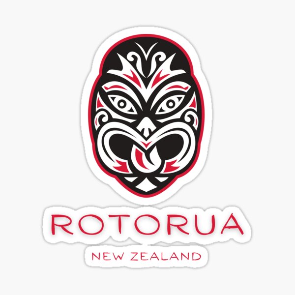 Aperçu de l'œuvre Rotorua Geothermal Maori Aotearoa Nouvelle-Zélande NZ créée et vendue par Hoiho Adventure Shirts.