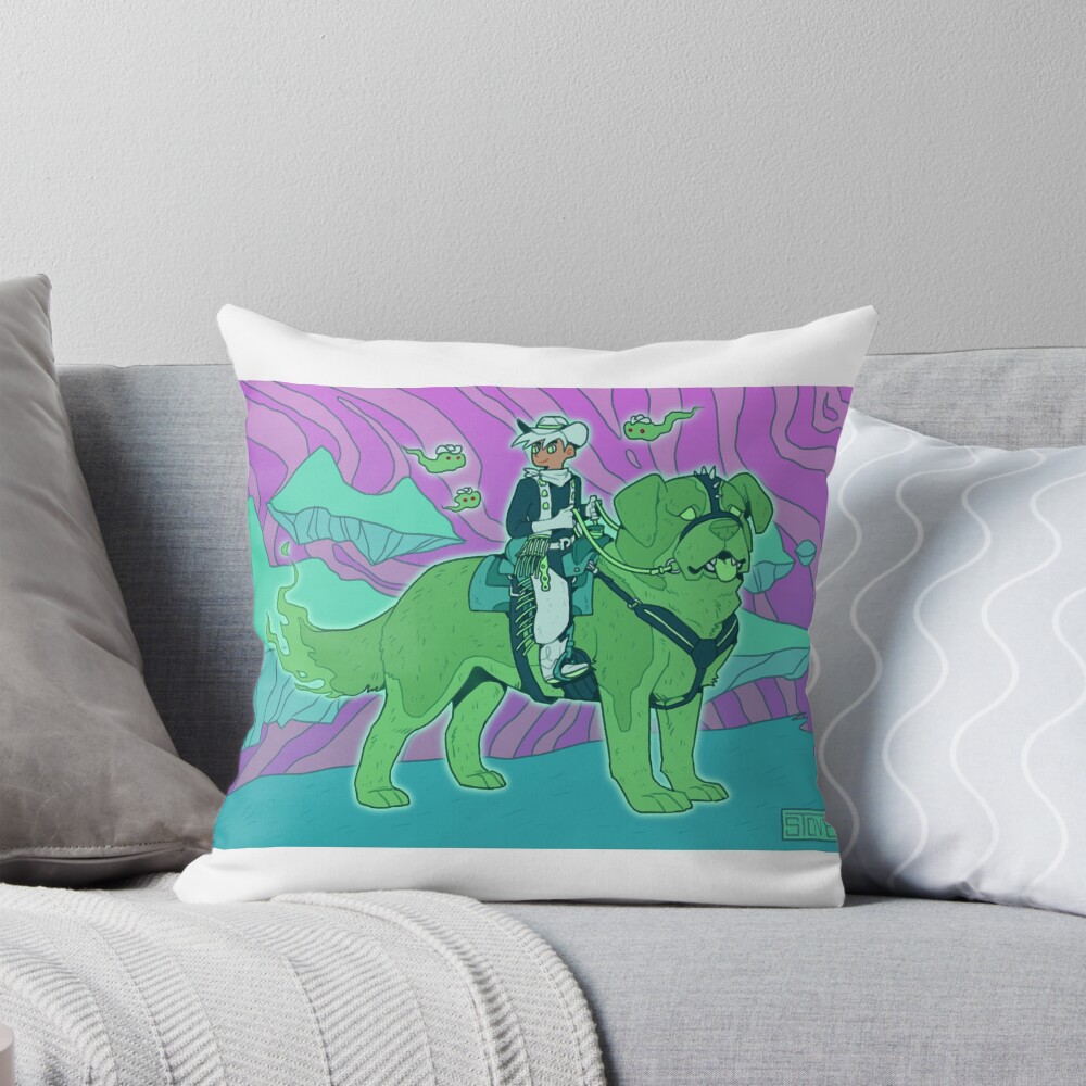Item preview, Throw Pillow designed and sold by STOVE-ON-FIRE.