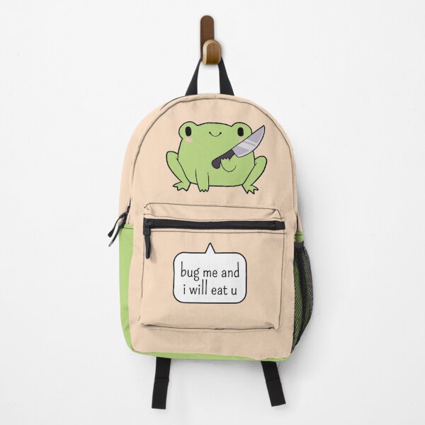 Item preview, Cute Frog With A Knife designed and sold by ElectricFangs.
