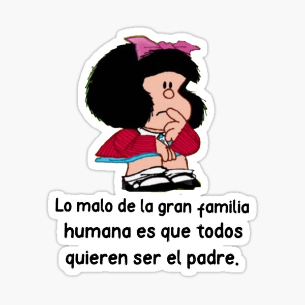 Item preview, Lo malo de la gran familia humana es que todos quieren ser el padre designed and sold by Elena's Shop.