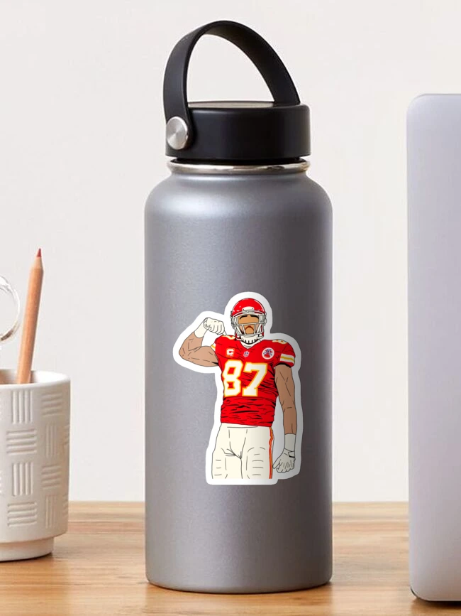 Aperçu 1 sur 3. Sticker avec l'œuvre Travis Kelce créée et vendue par egilbreth.