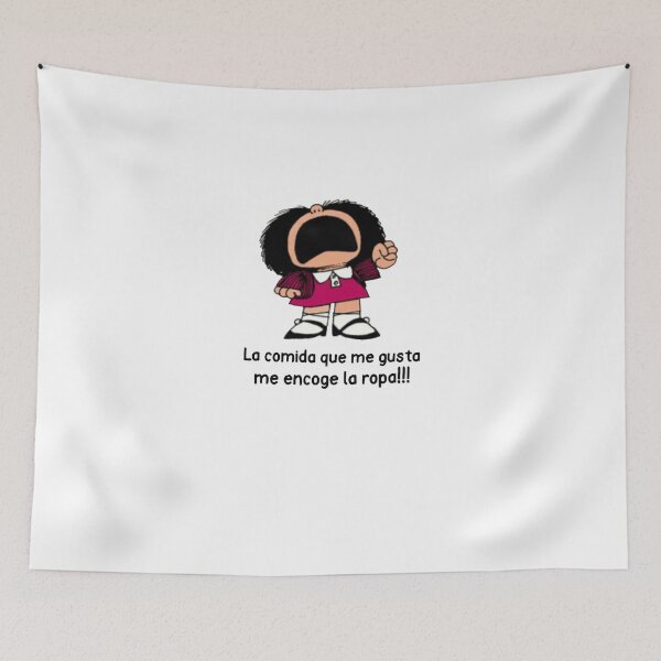 Item preview, La comida que me gusta me encoge la ropa. designed and sold by Elena's Shop.