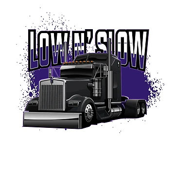 Artwork thumbnail, Low N Slow Custom Kenworth by Mike6ix