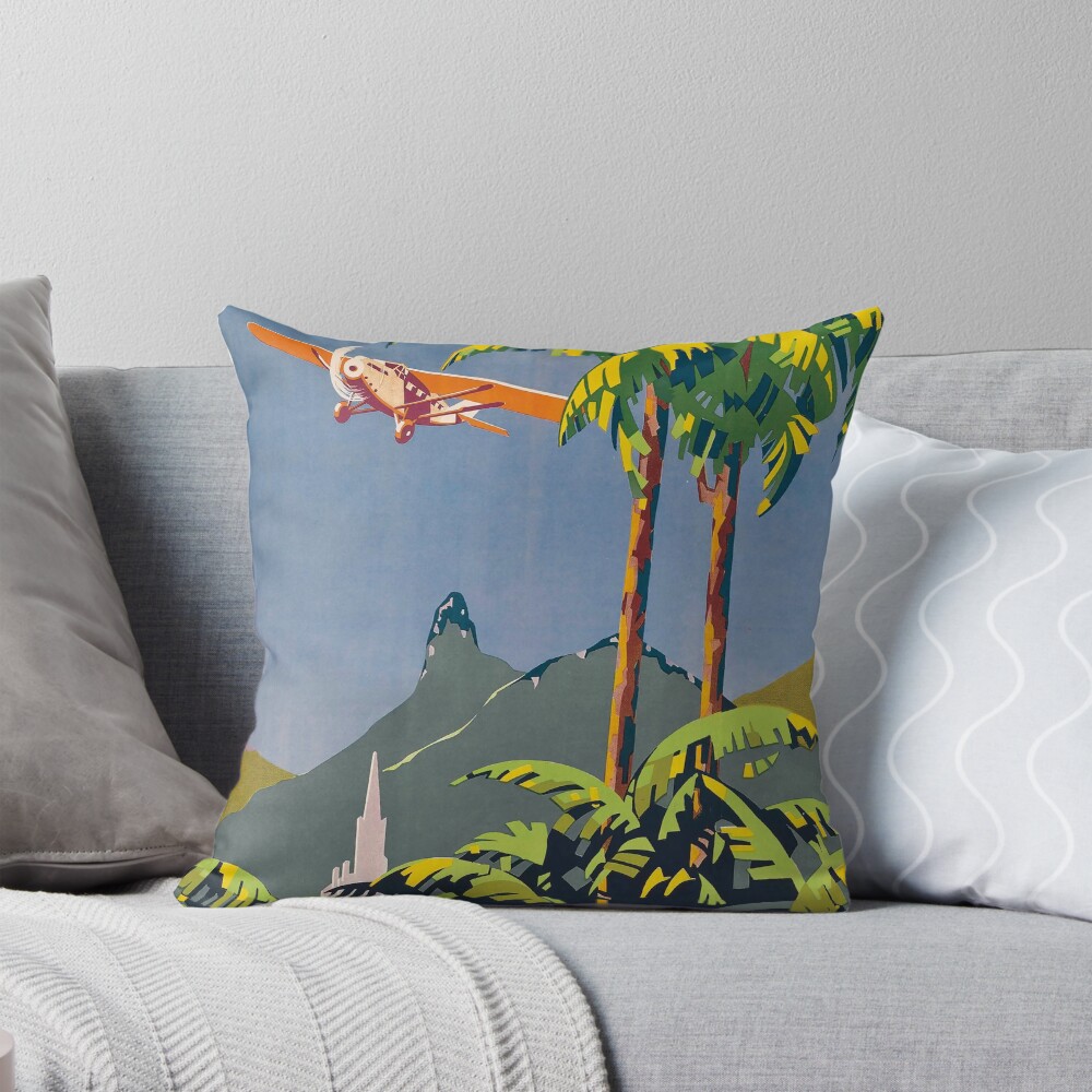 Item preview, Throw Pillow designed and sold by CorasPosters.