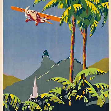 Artwork thumbnail, retro classic Aeropostale poster by CorasPosters