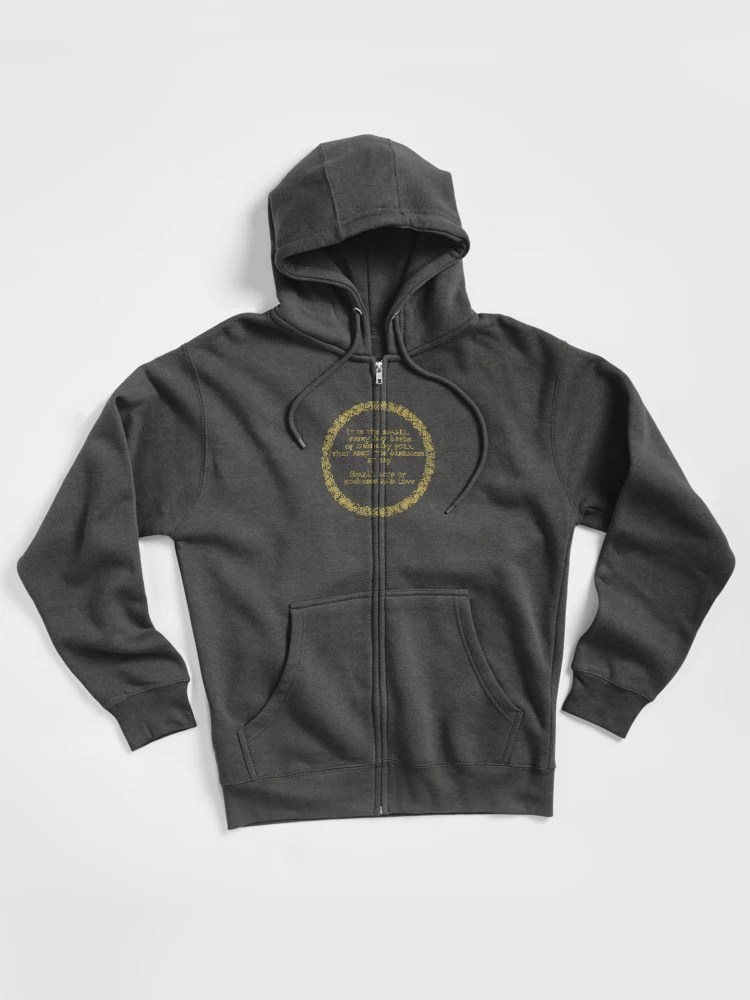 Imagen 1 de 6, Sudadera con capucha y cremallera con la obra Pequeños actos, diseñada y vendida por Moopichino.