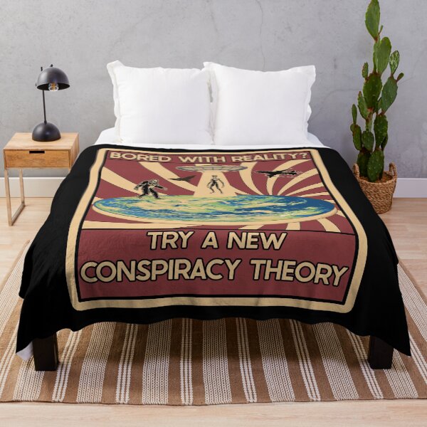 Item preview, Bored With Reality? Try a new Conspiracy Theory Propaganda designed and sold by funnytshirtemp.