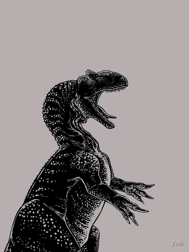 Thumbnail 4 of 4, iPhone Case, Allosaurus designed and sold by jfells.