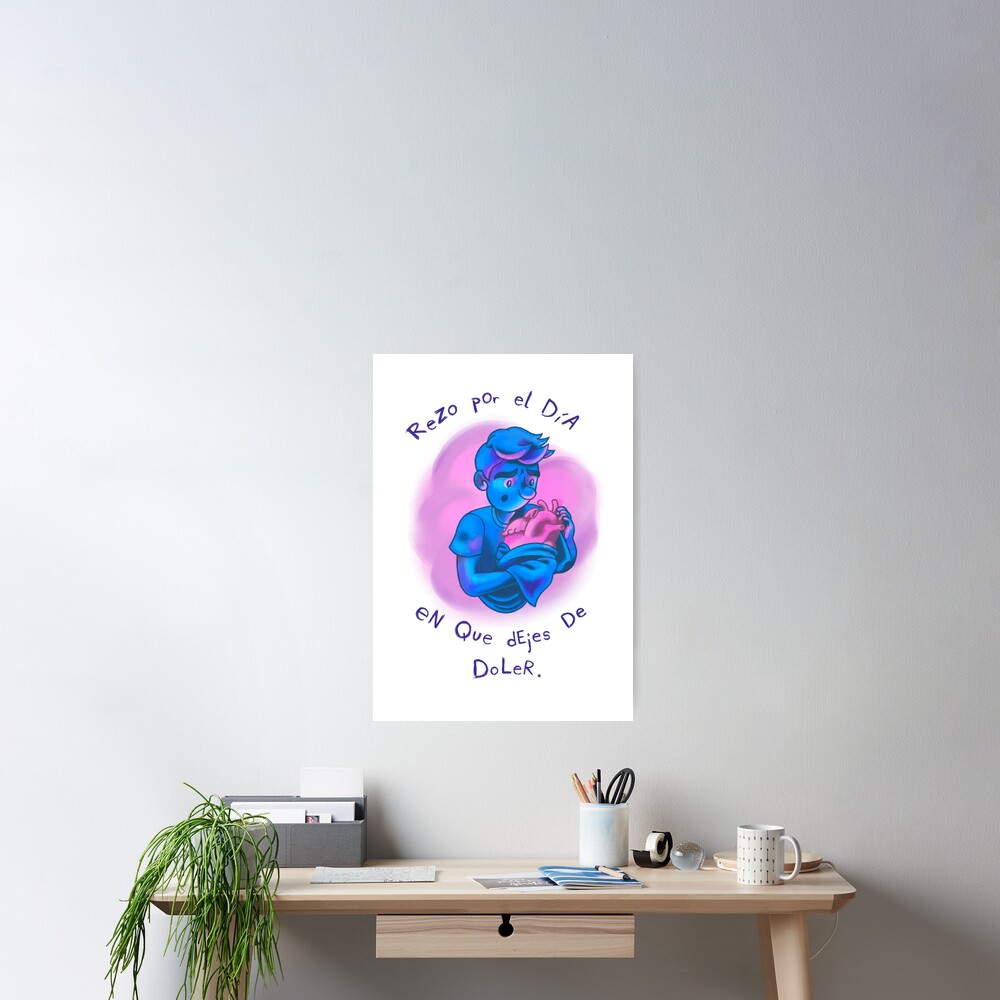Vista previa del artículo con la obra «Póster», diseñado y vendido por TheAmokKing.