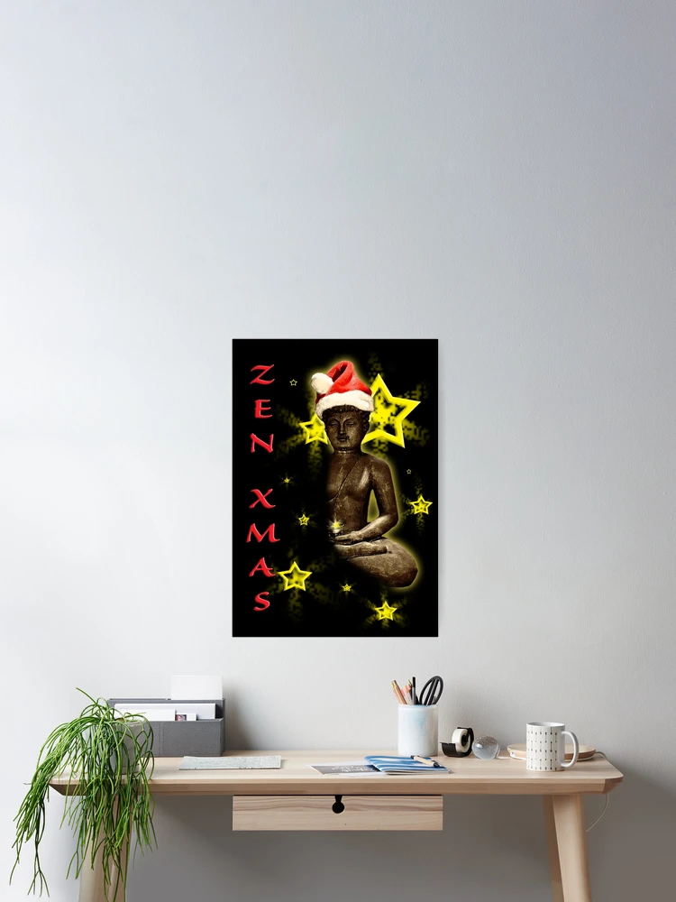 Thumbnail 2 of 3, Poster, ZEN XMAS designed and sold by BernhArt.