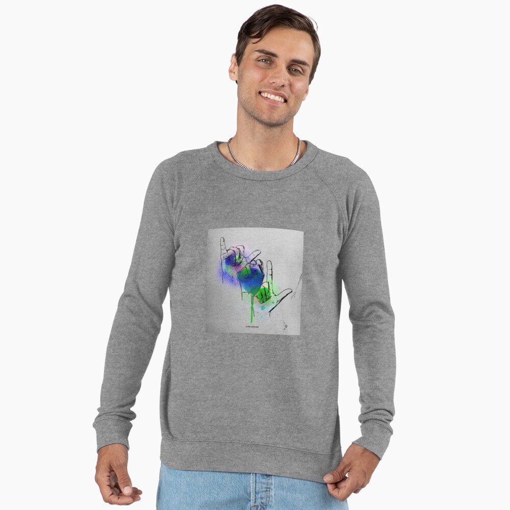 Vista previa del artículo con la obra «Sudadera ligera», diseñado y vendido por Metanow.