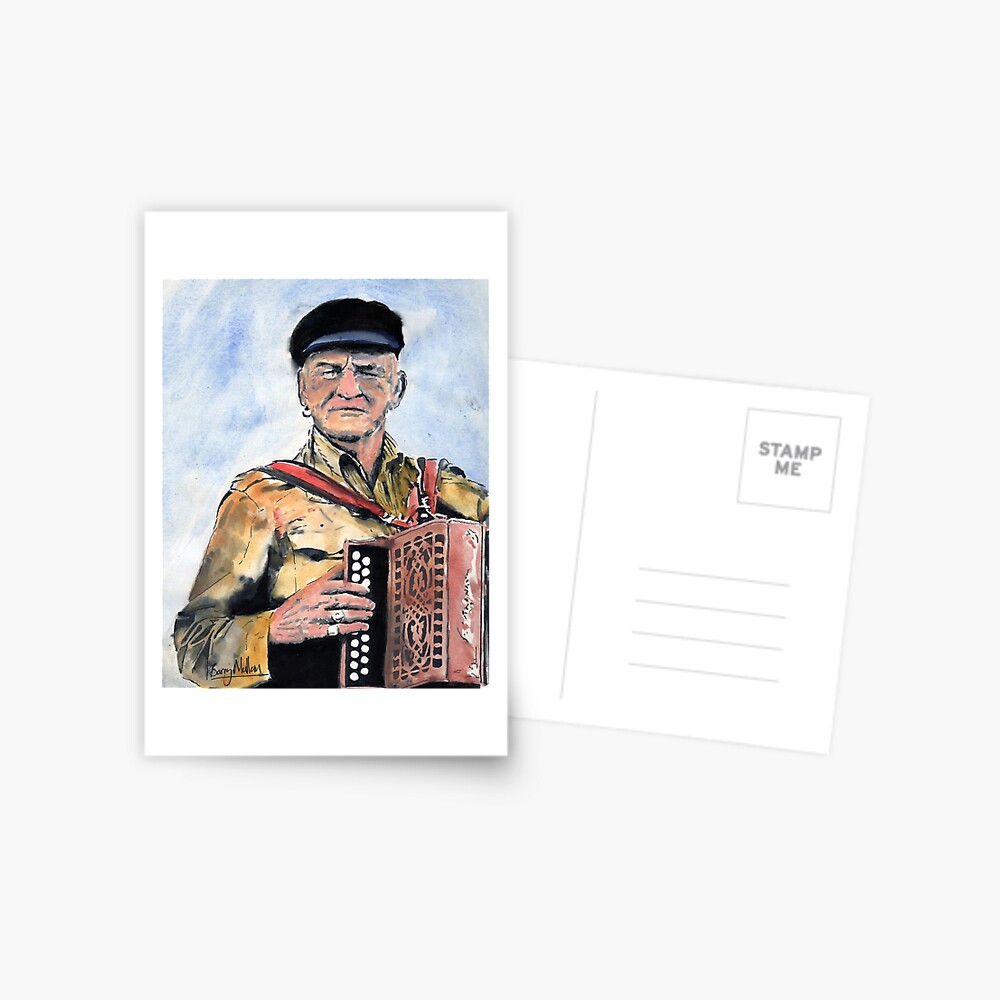 Vista previa del artículo con la obra «Postal», diseñado y vendido por BuyIrishArt.