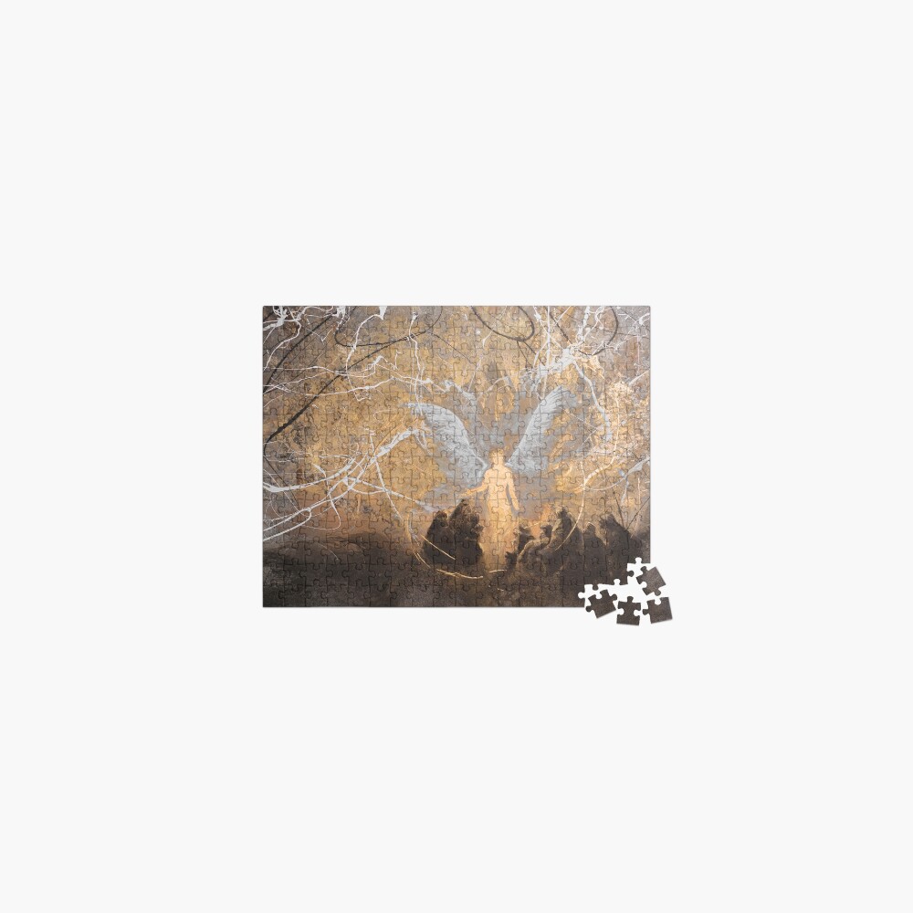 Vista previa del artículo con la obra «Puzzle», diseñado y vendido por Other Kafka Art.