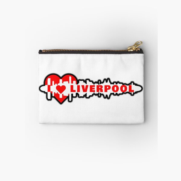 Artikelvorschau, Ich liebe Liverpool - Rot und Skyline entworfen und verkauft von Paul Madden.