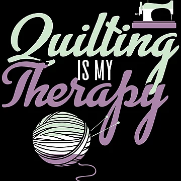Artwork thumbnail, Quilting Is My Therapy by Myshelter