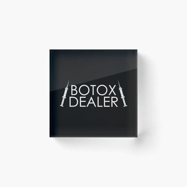 Aperçu de l'œuvre Botox Revendeur Seringue Cosmétique Esthétique Infirmière Injecteur imprimer créée et vendue par jakehughes2015.