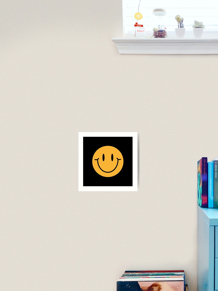 Thumbnail 2 of 3, Art Print, Smiling Acid Face designed and sold by Express YRSLF.