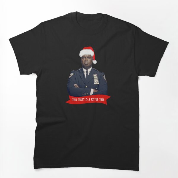 Aperçu de l'œuvre Capitaine Raymond Holt - Noël créée et vendue par Brooklyn-99shop.