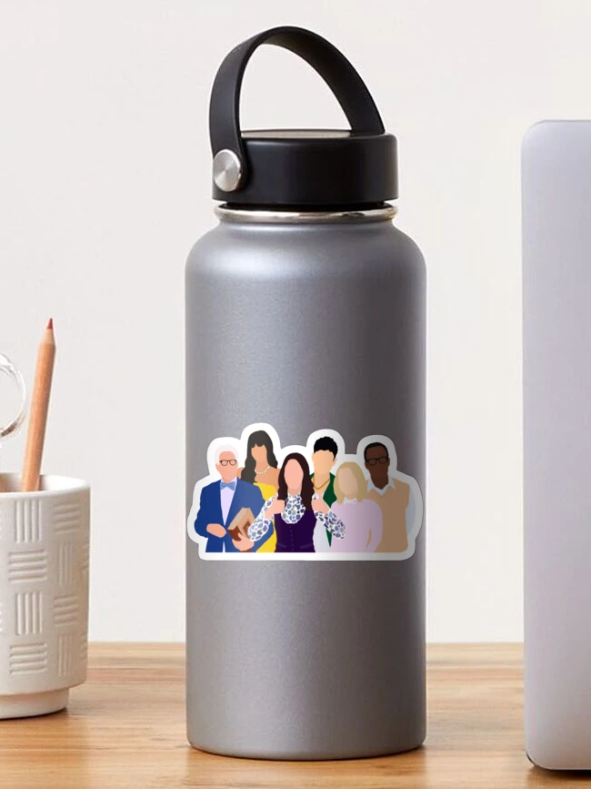 Thumbnail 1 of 3, Sticker, The Good Place Characters designed and sold by spayne16.
