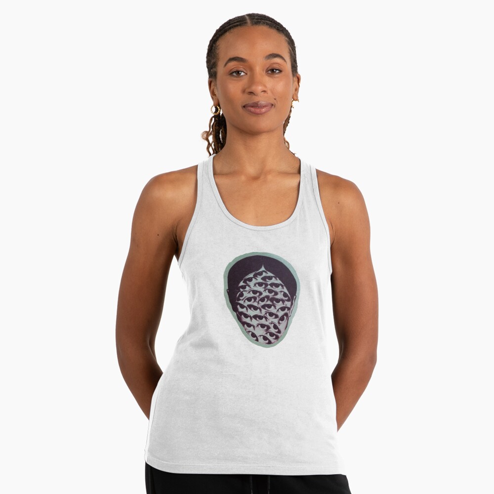 Vista previa del artículo con la obra «Camiseta con espalda nadadora», diseñado y vendido por Katew-f.