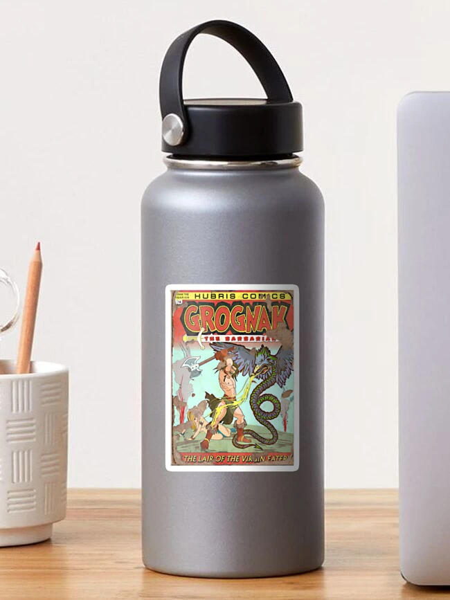Thumbnail 1 of 3, Sticker, Grognak (Issue 14) designed and sold by Spencer Siefke.