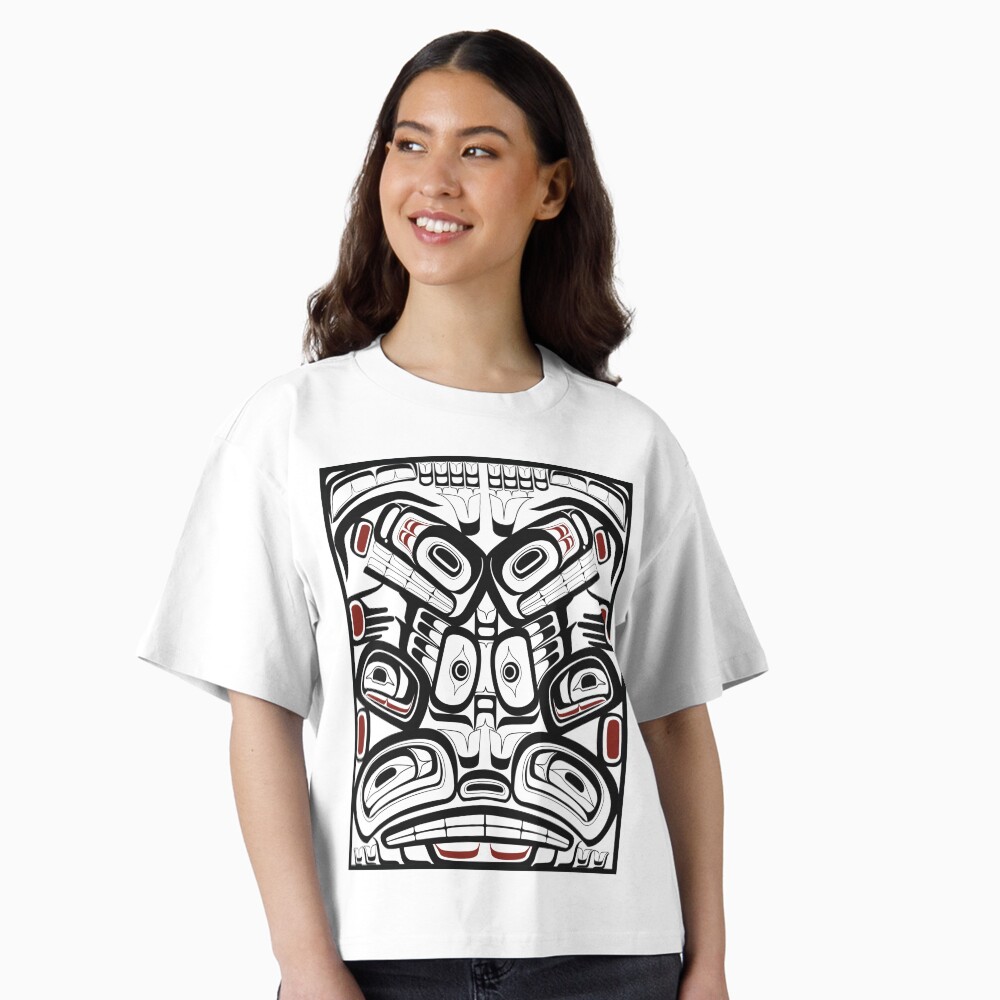 Vista previa del artículo con la obra «Camiseta holgada boxy», diseñado y vendido por cascadiadesigns.