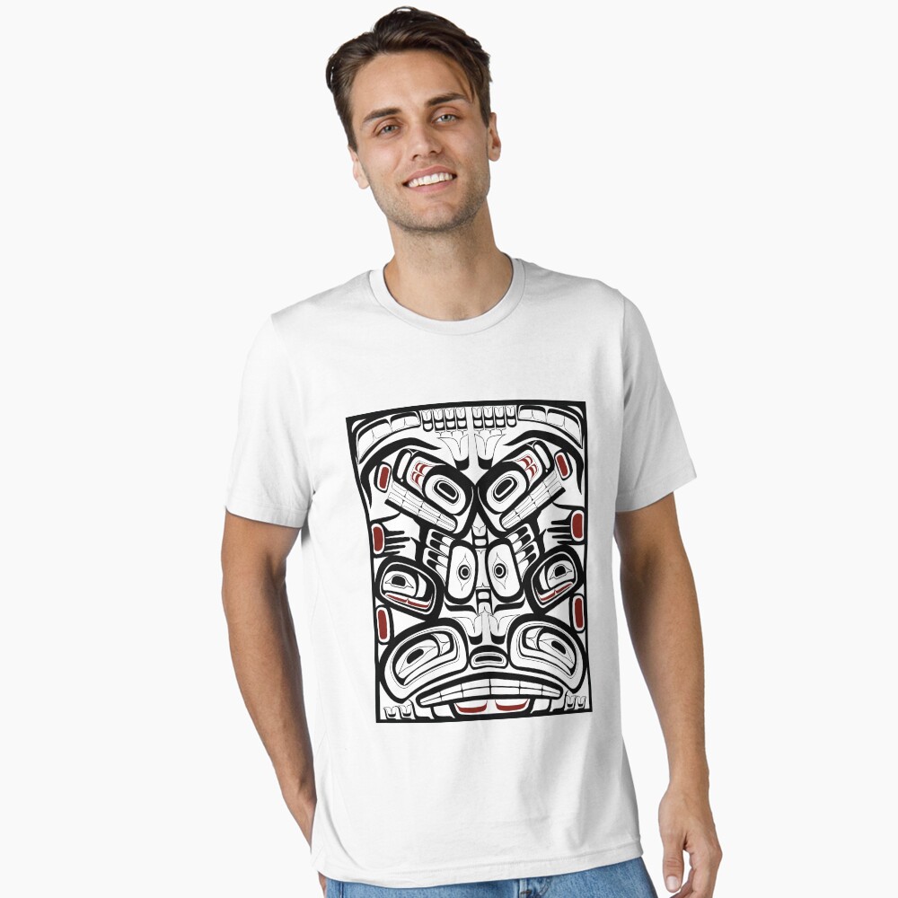 Vista previa del artículo con la obra «Camiseta esencial», diseñado y vendido por cascadiadesigns.