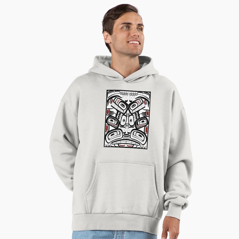 Vista previa del artículo con la obra «Sudadera con capucha oversize prémium», diseñado y vendido por cascadiadesigns.